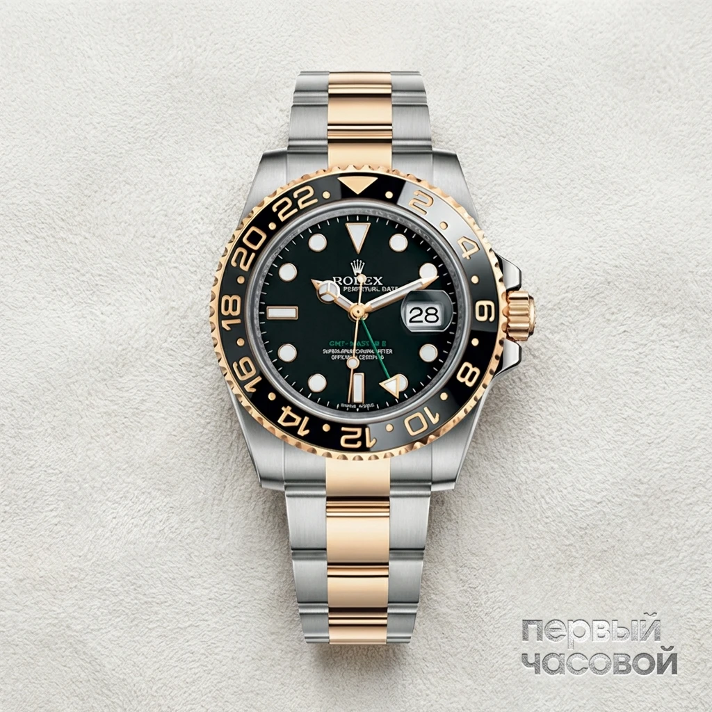 Купить элитные часы Rolex GMT-Master II Two Tone Discontinued 116713LN: в наличии в Москве!
