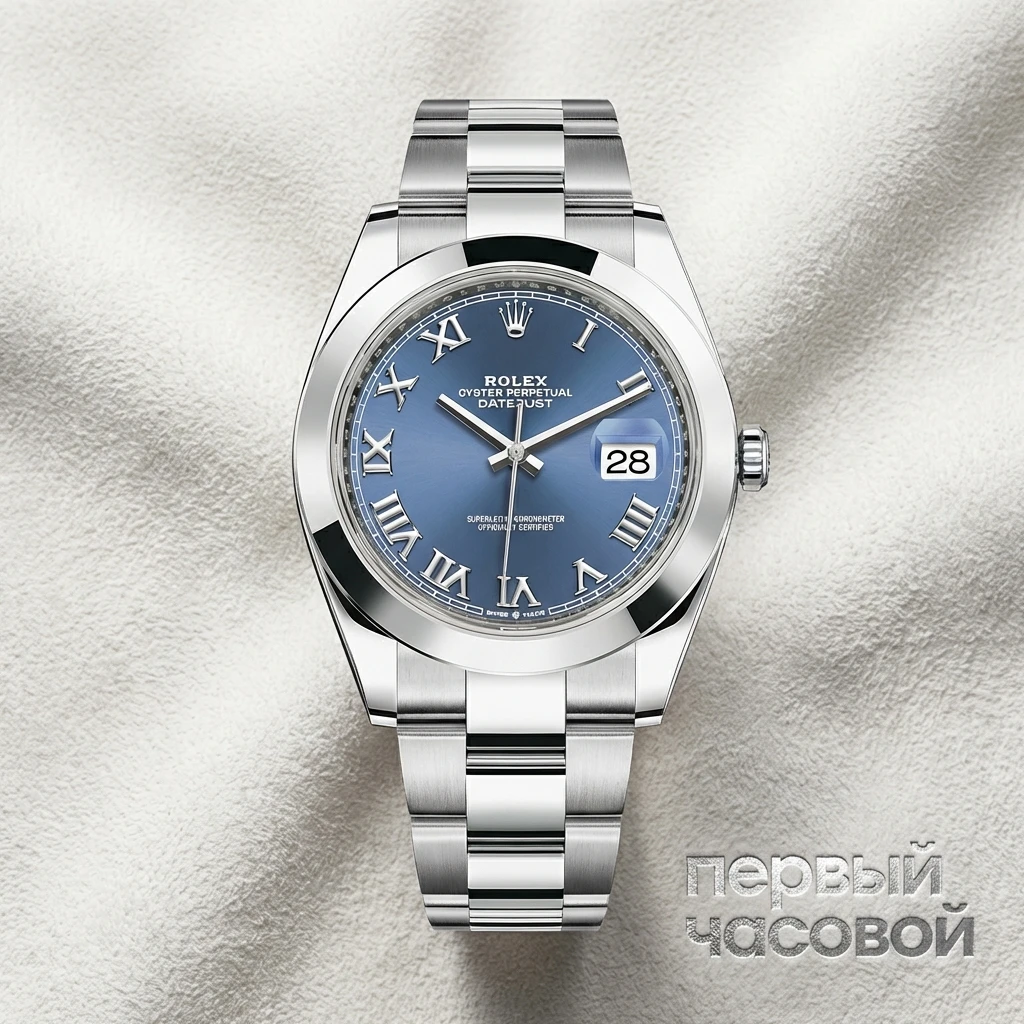 Rolex Oyster Perpetual Datejust Ii 41Mm Blue Azzurro 126300