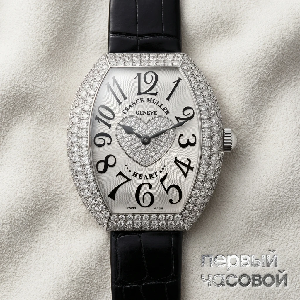 Купить элитные часы Franck Muller Ladies Collection Heart 5002 QZ D3 OG: в наличии в Москве!
