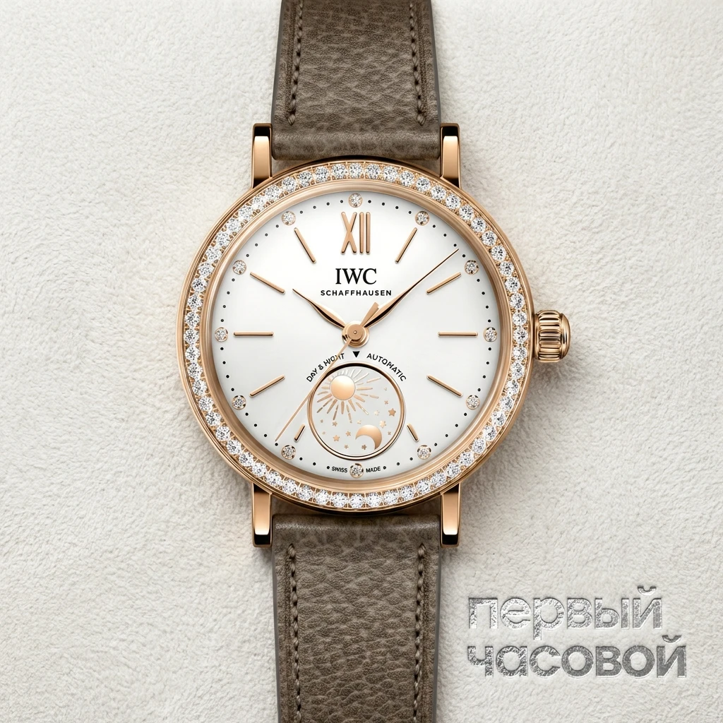 Купить элитные часы Iwc Portofino Automatic Day &amp; Night 34 IW659802: в наличии в Москве!