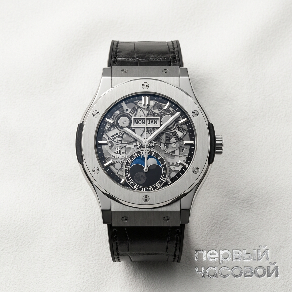 Hublot Classic Aerofusion Moonphase Titanium 42 mm