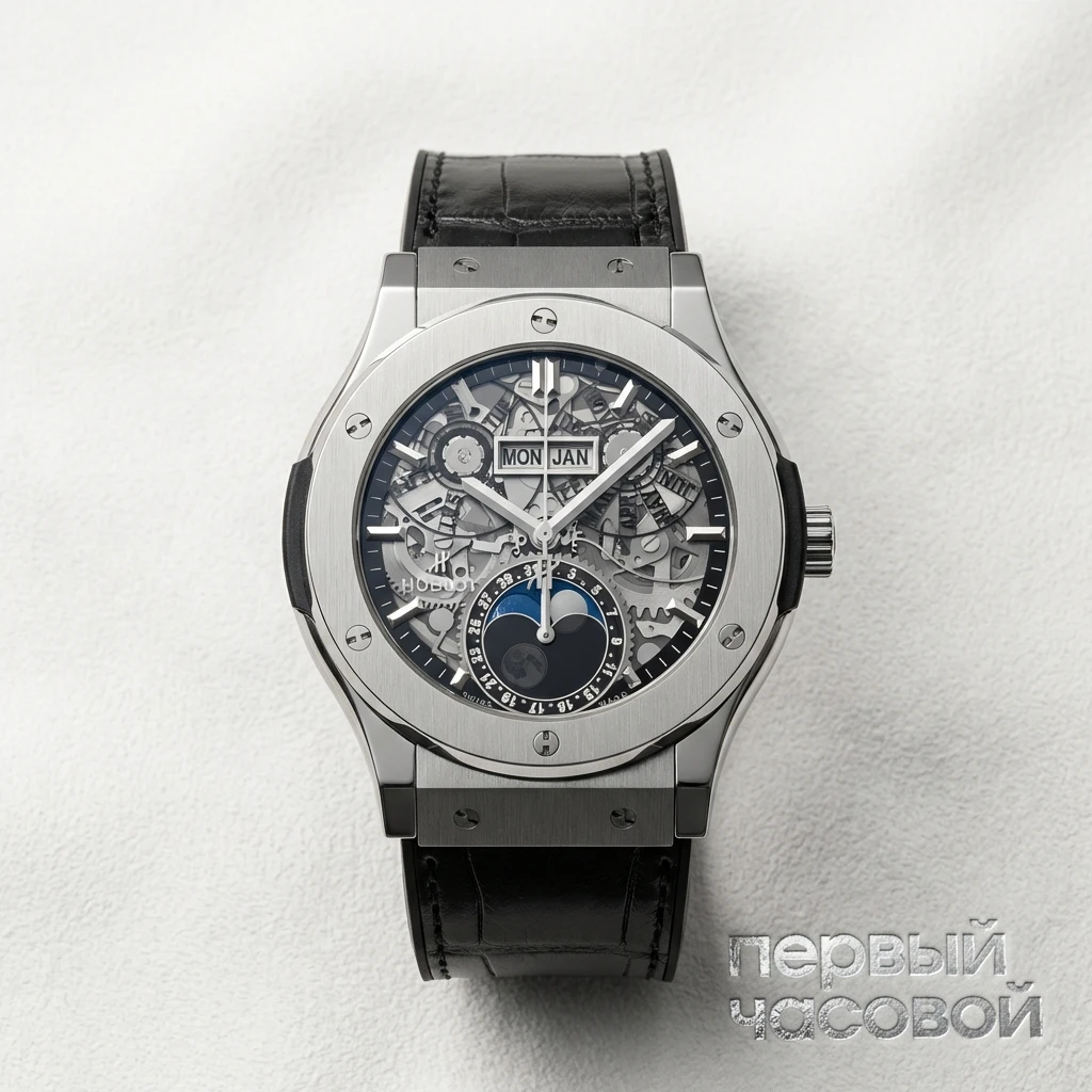 Hublot Classic Aerofusion Moonphase Titanium 42 mm 547.NX.0170.LR