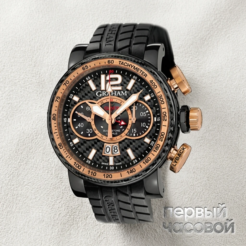 Купить элитные часы Graham Silverstone Luffield GMT Limited 2BLAO.B05A.K47N: в наличии в Москве!