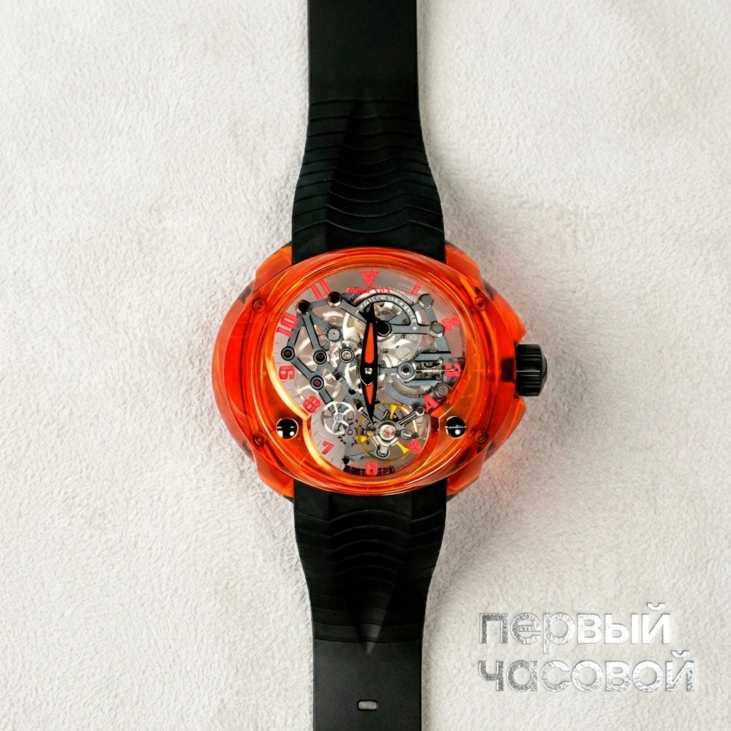 Купить элитные часы Franc Vila Complication Suspended Skeleton Transparent Neoralite 18E.NEO.V04: в наличии в Москве!