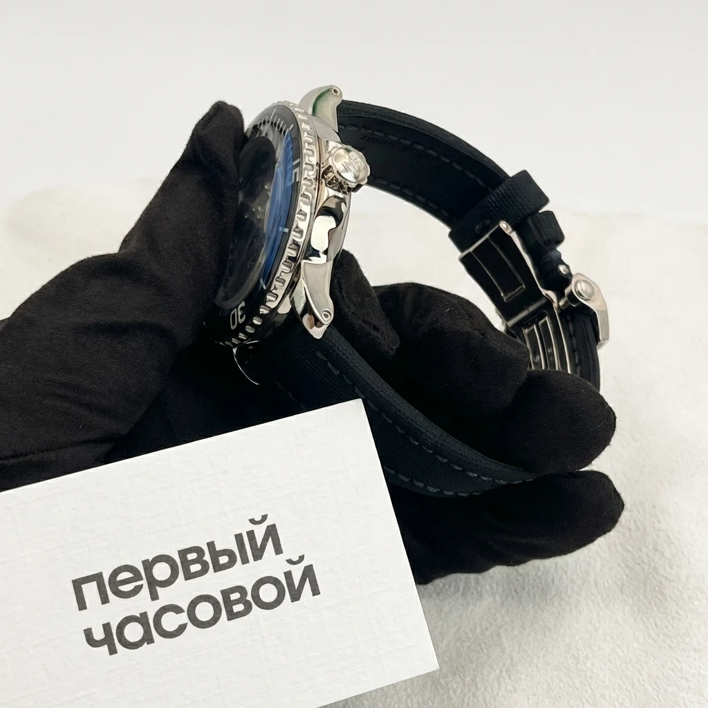 Купить элитные часы Blancpain Fifty Fathoms Tourbillon 8 Jours White Gold 5025-1530-52A: в наличии в Москве!