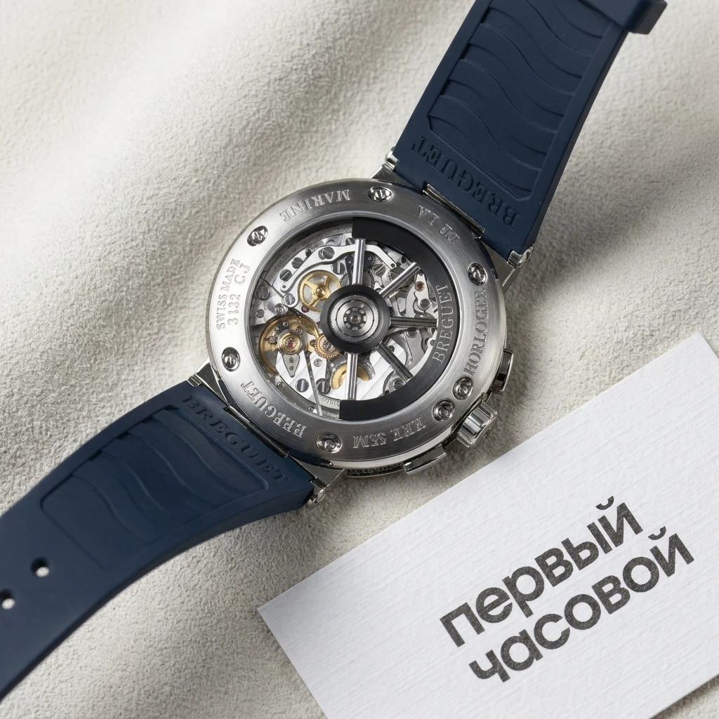 Купить элитные часы Breguet Marine Chronograph Titanium 5527TI/Y1/5WV: в наличии в Москве!