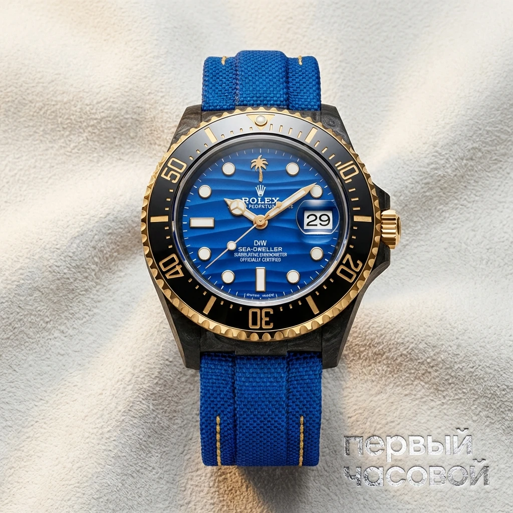 Купить элитные часы DiW Rolex Sea Dweller S-D Palm Tree Crew : в наличии в Москве!