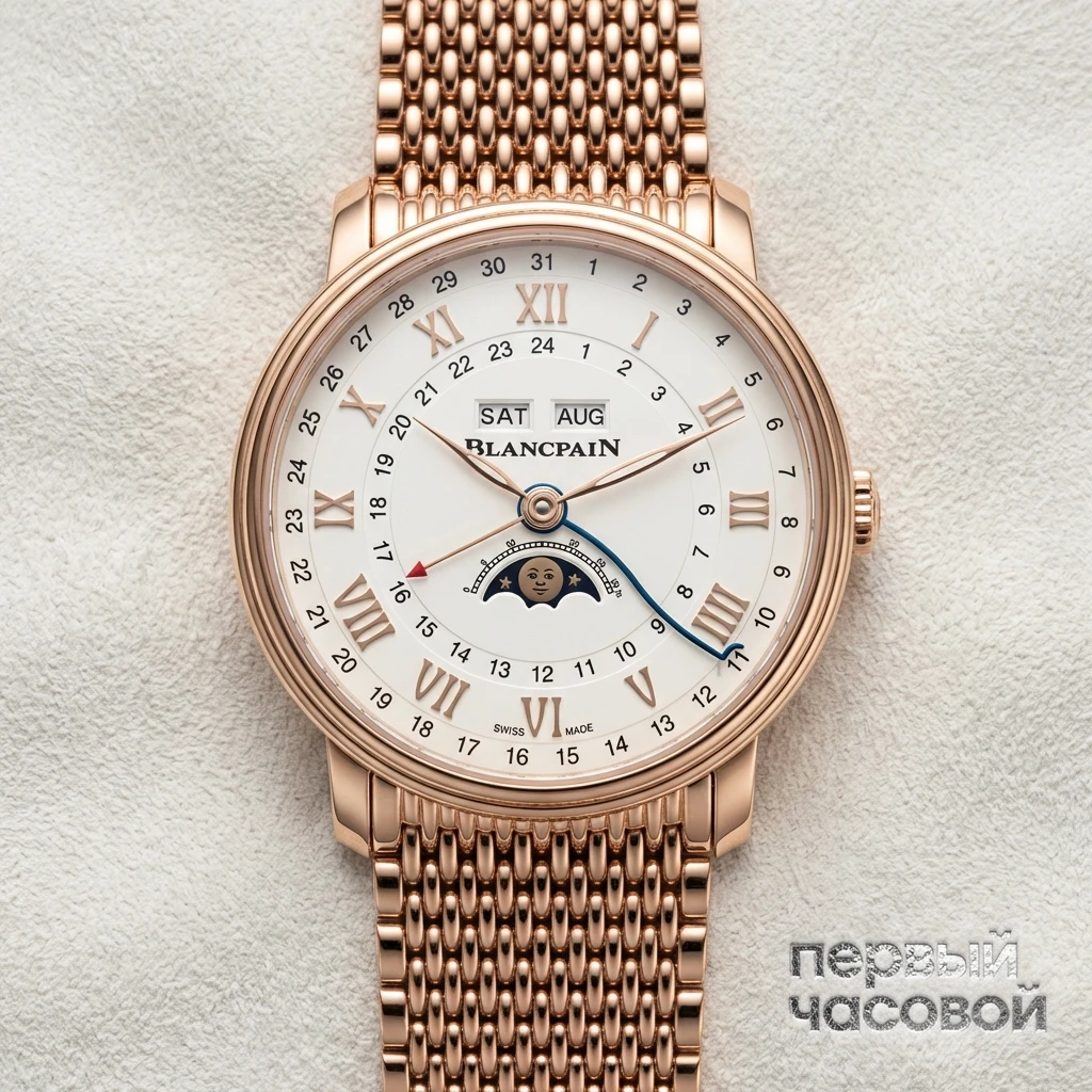 Blancpain Villeret Quantieme Complet GMT 6676 3642 MMB