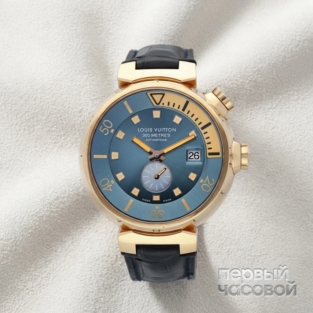 Купить элитные часы Louis Vuitton Tambour Diver Q103E : в наличии в Москве!