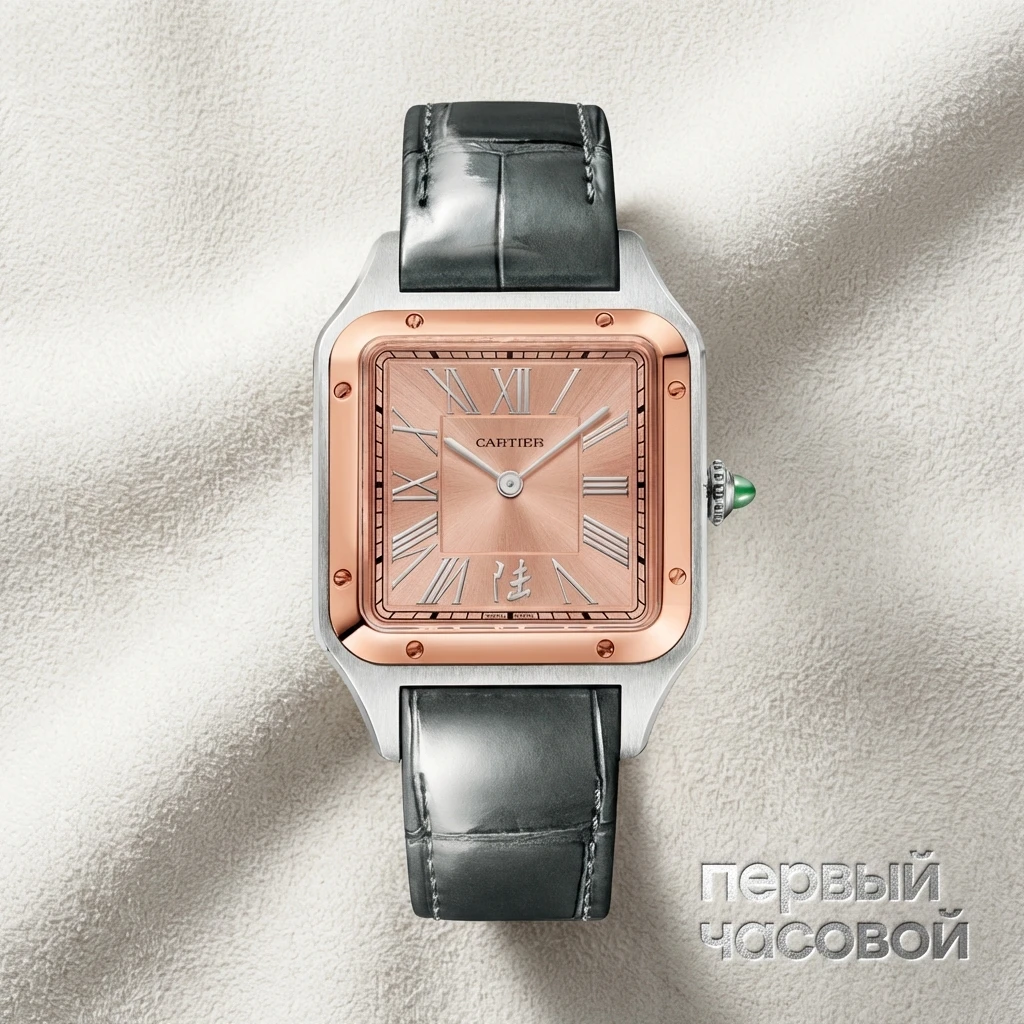 Купить элитные часы Cartier Santos Dumont L Shanghai Edition W2SA0027: в наличии в Москве!