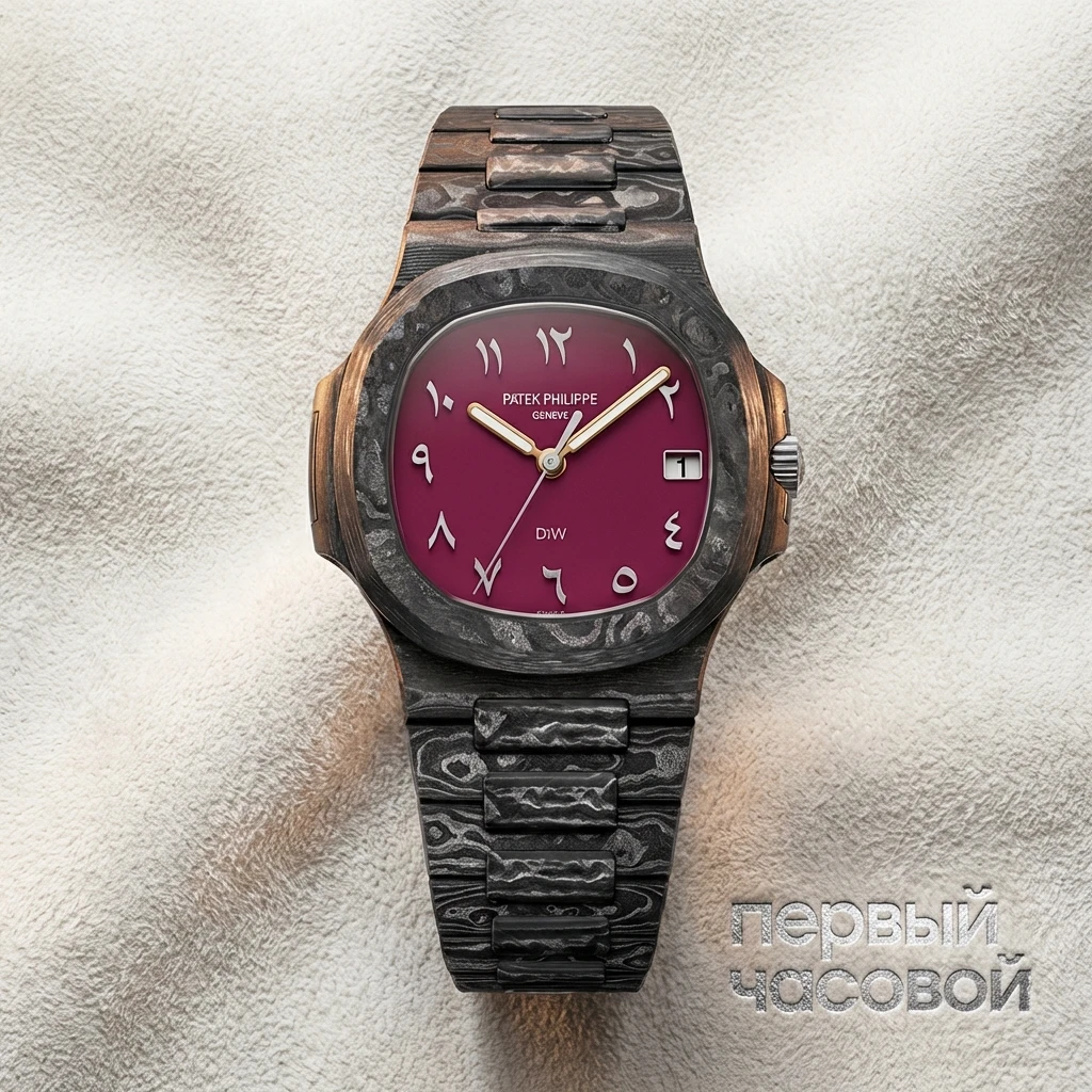 Купить элитные часы DiW Patek Philippe Burgundy 4 : в наличии в Москве!