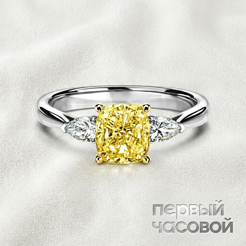 Купить украшение Studio jewelry Кольцо С Бриллиантом 2,02 Ct. W To X/Vs2 : в наличии в Москве!