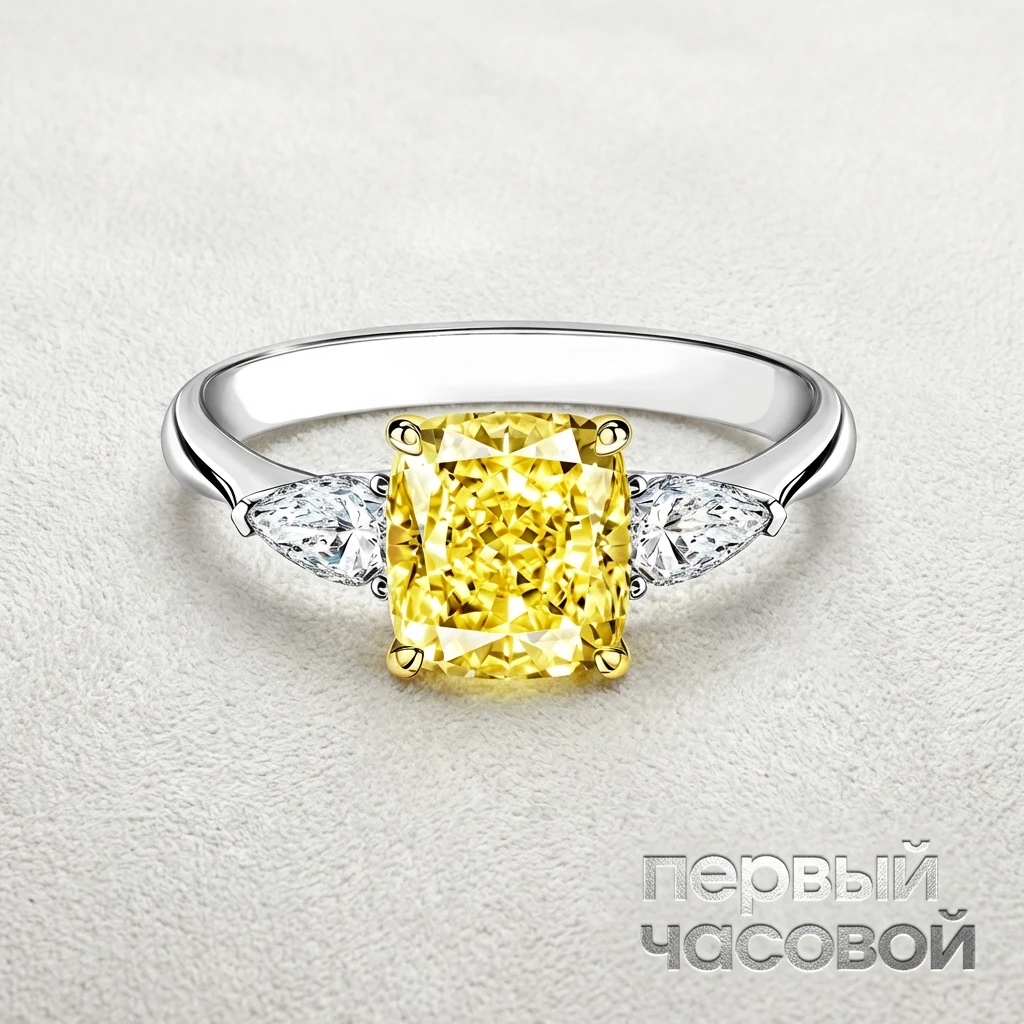 Купить украшение Studio jewelry Кольцо с бриллиантом 1,51 сt. Y to Z/VVS1 : в наличии в Москве!