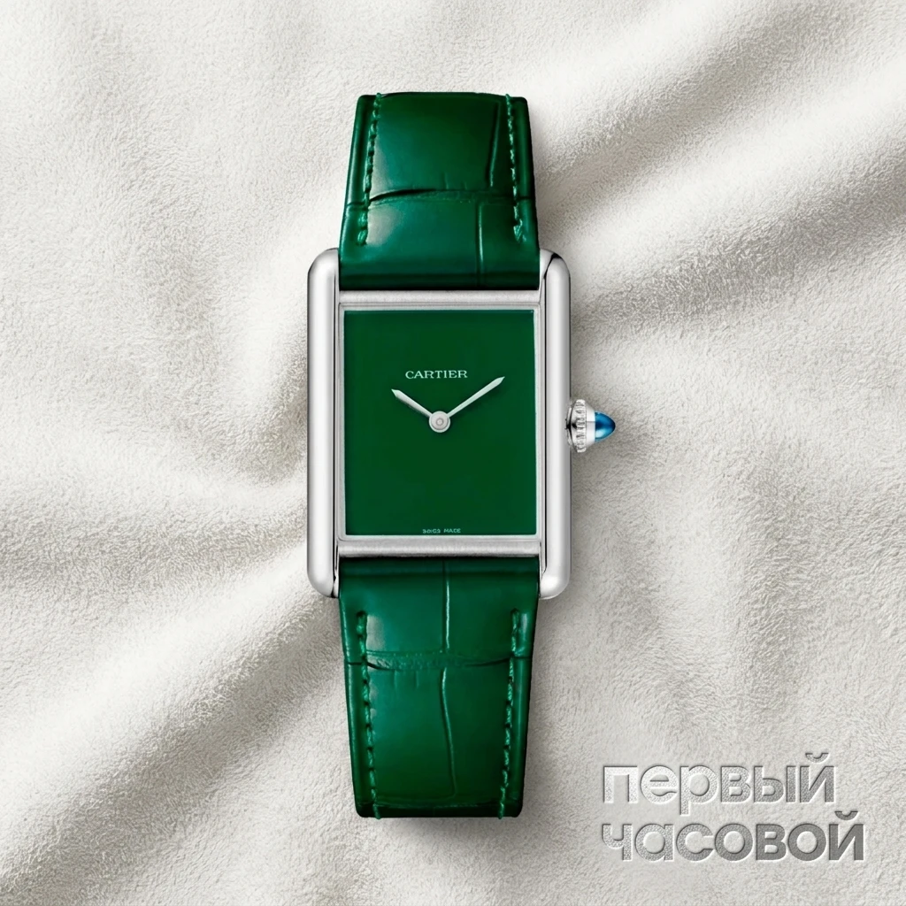 Cartier Tank Must De Cartier Green Large WSTA0115