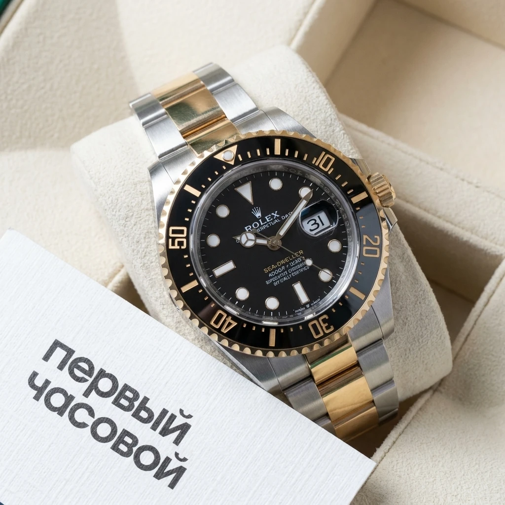 Купить элитные часы Rolex Sea-Dweller Two Tone 43Mm 126603: в наличии в Москве!