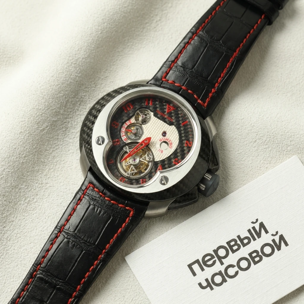 Купить элитные часы Franc Vila Tourbillon Carbon No-1 FVa №1 Carb: в наличии в Москве!