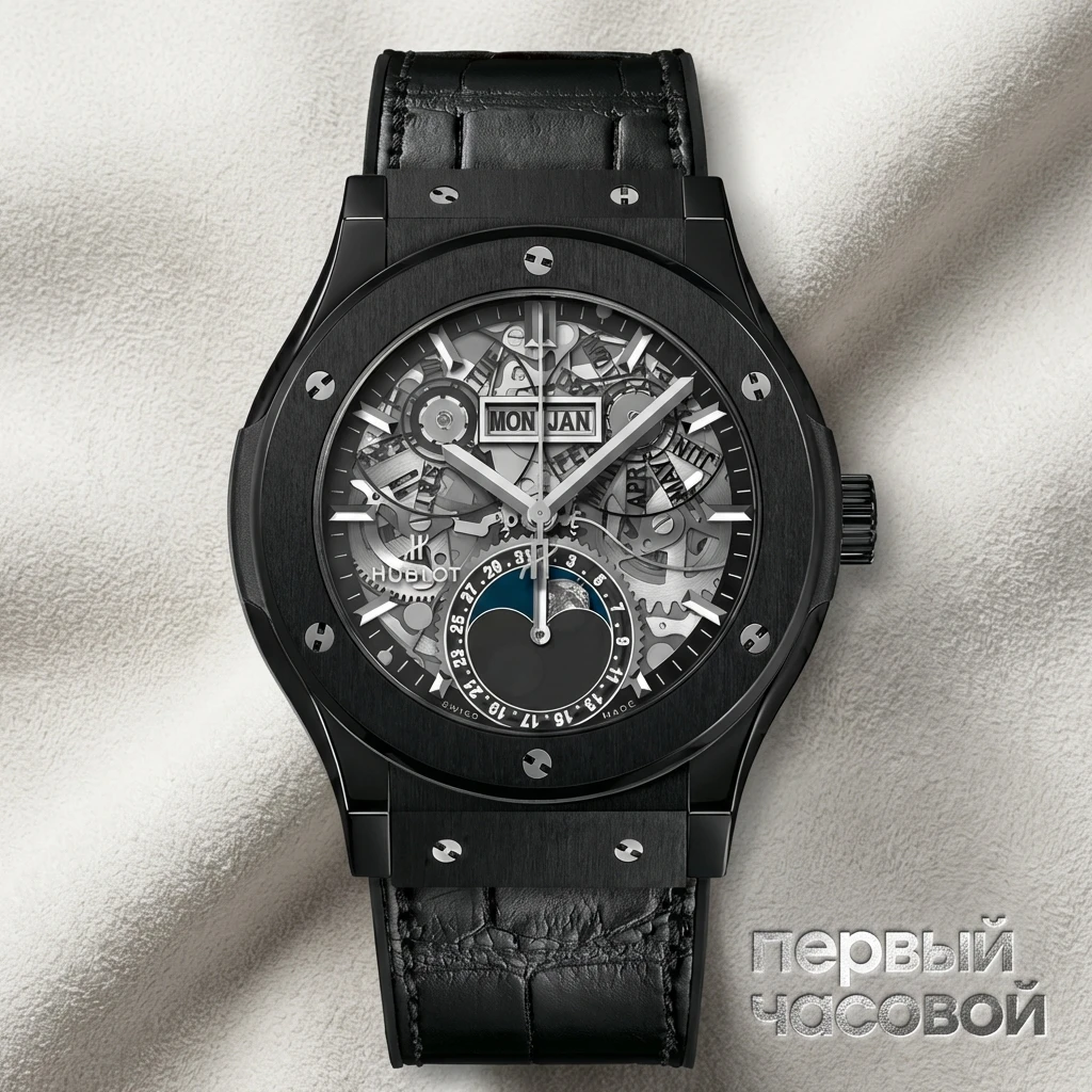 Hublot Classic Fusion Aerofusion Moonphase Black Magic 547.CX.0170.LR