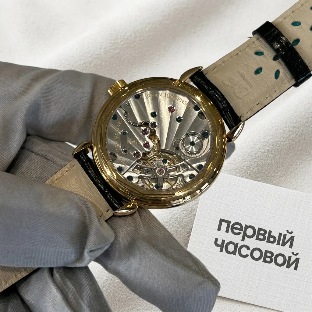 Купить элитные часы Urban Jurgensen 1745 Black Dial Men's Watch 1140 Yg 1140 YG L023 CSU: в наличии в Москве!
