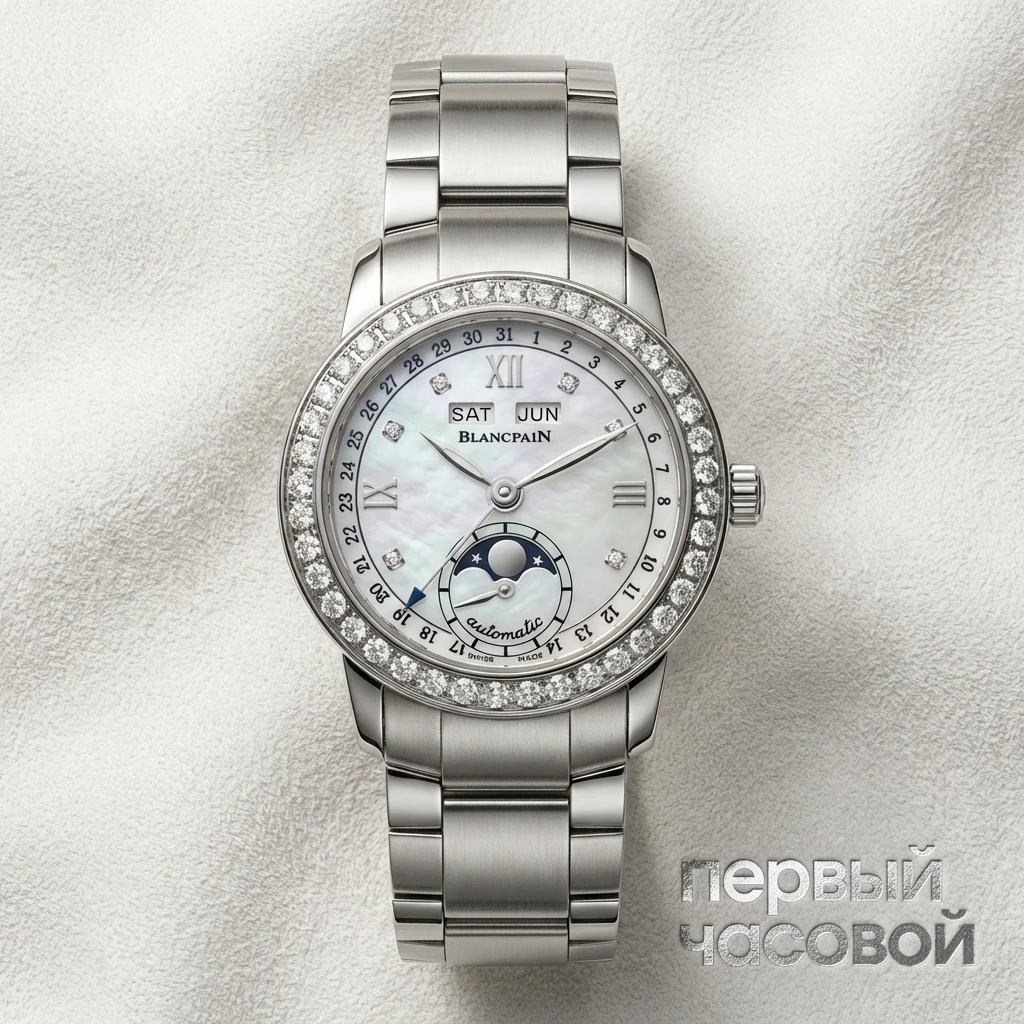 Купить элитные часы Blancpain Léman Moonphase 2360 4691A 71A: в наличии в Москве!