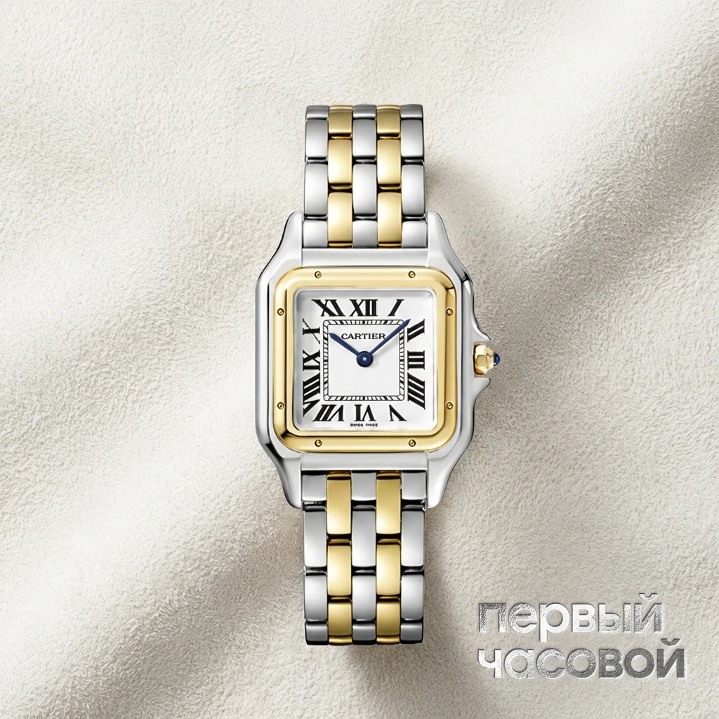 Cartier Panthere de Cartier Medium Steel and Yellow Gold W2PN0007