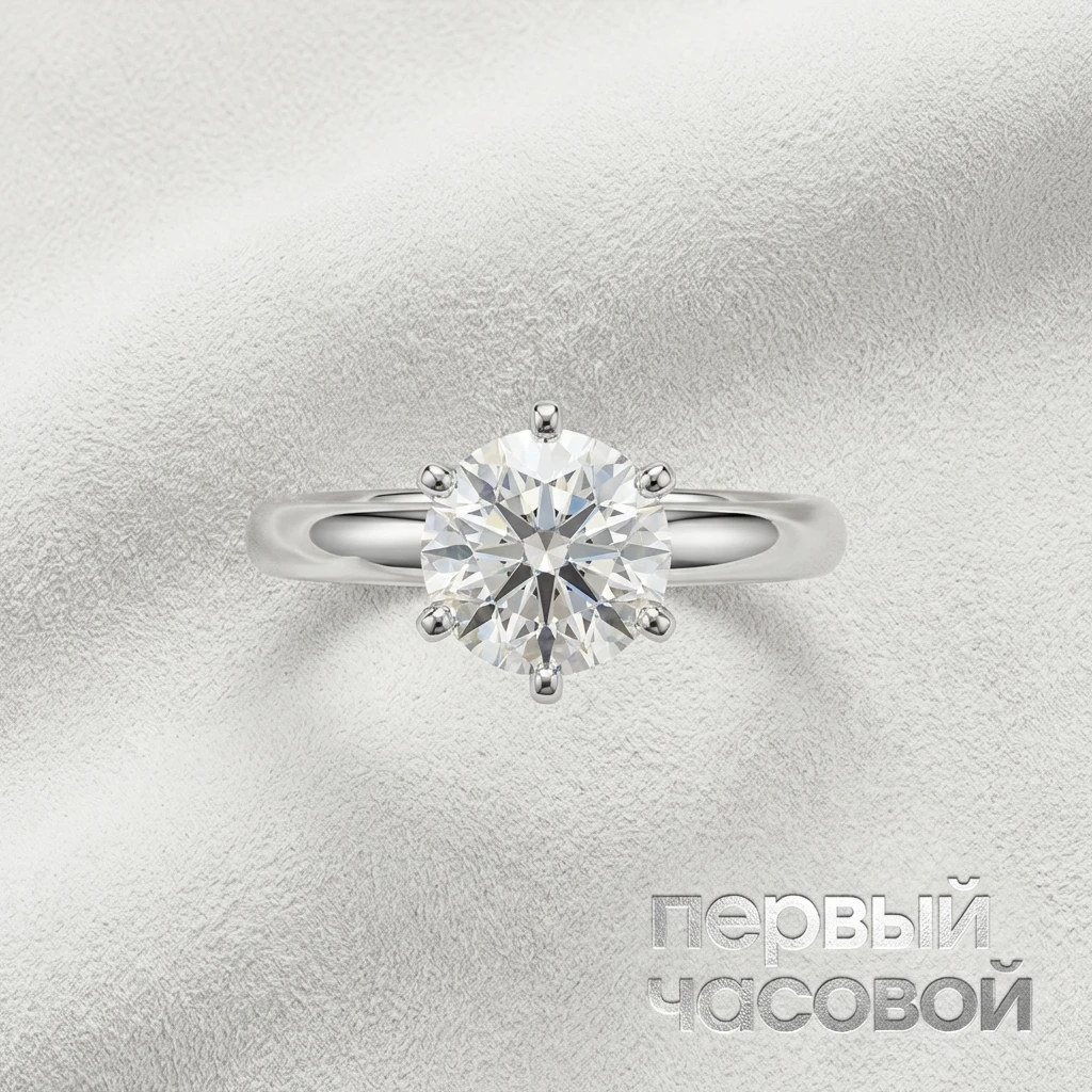 Купить украшение Mikimoto Кольцо 1,05 E/Vvs2 : в наличии в Москве!