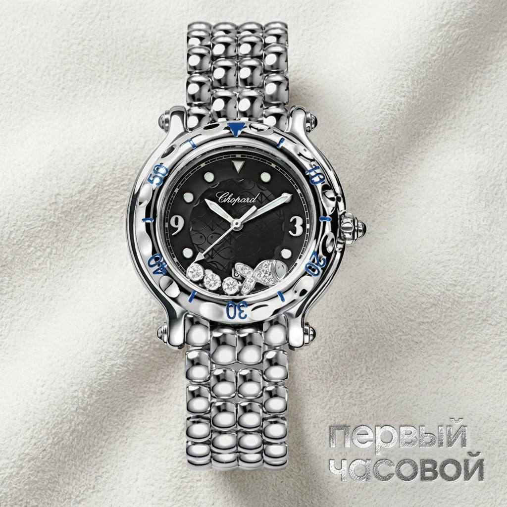 Купить элитные часы Chopard Happy Sport Happy Fish 27/8925: в наличии в Москве!