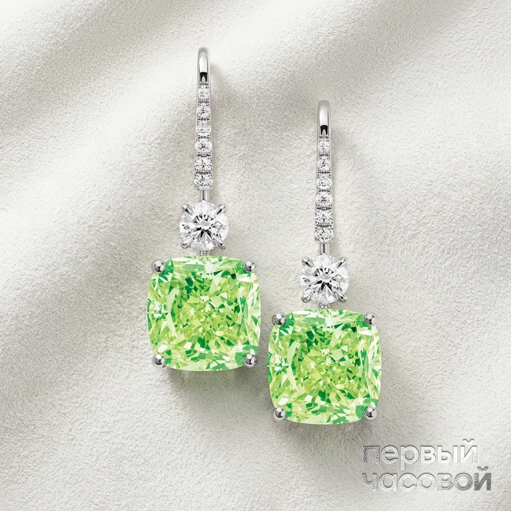 Купить украшение Studio jewelry Серьги С Бриллиантами 2,51/2,61 Ct. : в наличии в Москве!