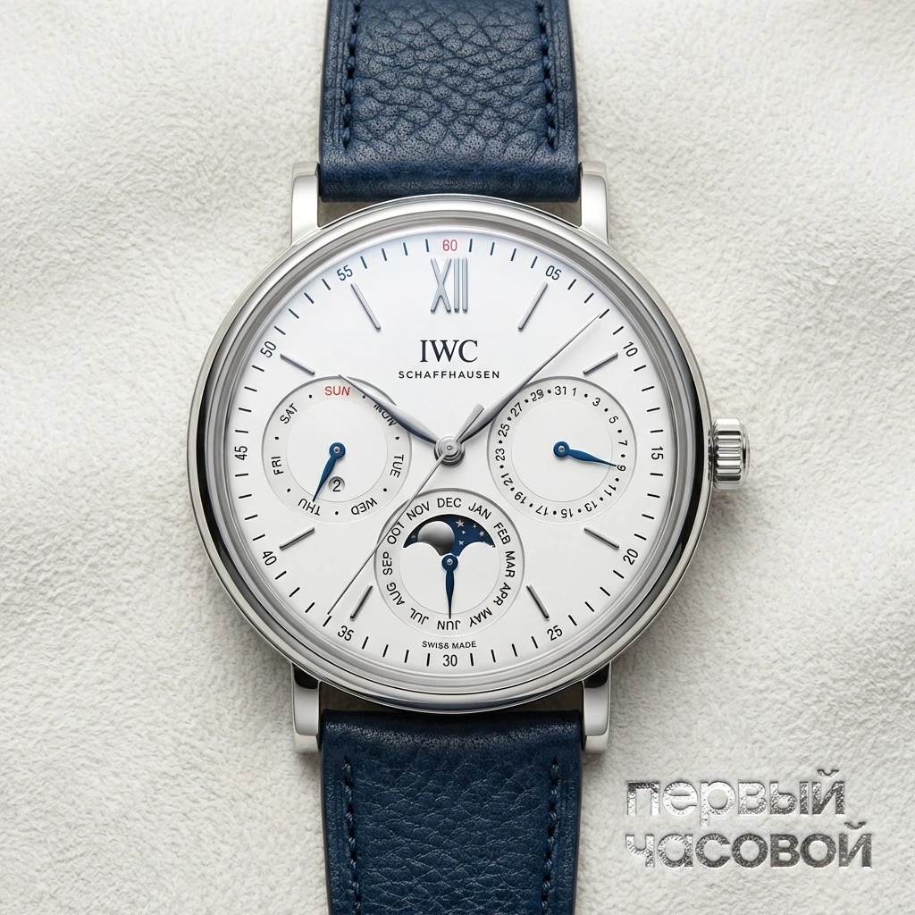 Купить элитные часы Iwc Portofino Perpetual Calendar IW344601: в наличии в Москве!