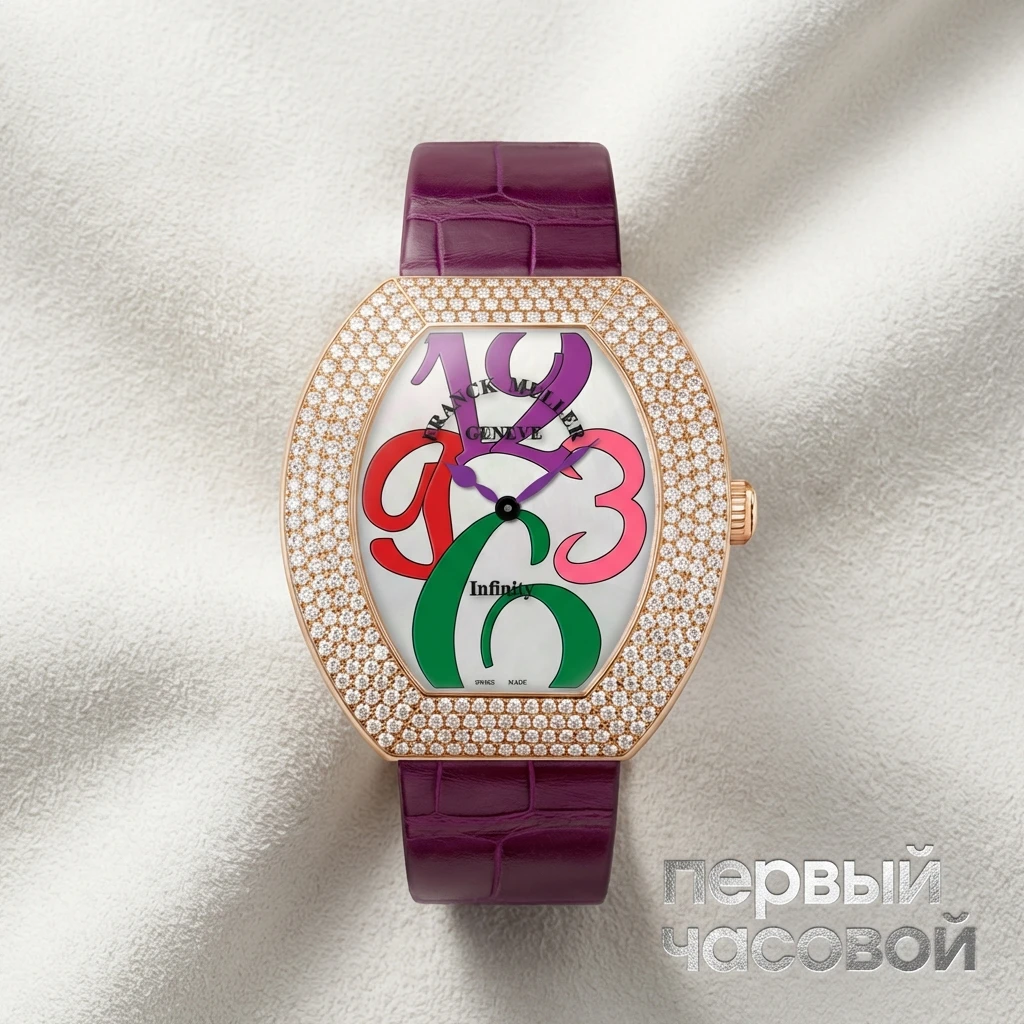Купить элитные часы Franck Muller Ladies Collection Infiniti 3540 QZ A COL DRM D4: в наличии в Москве!
