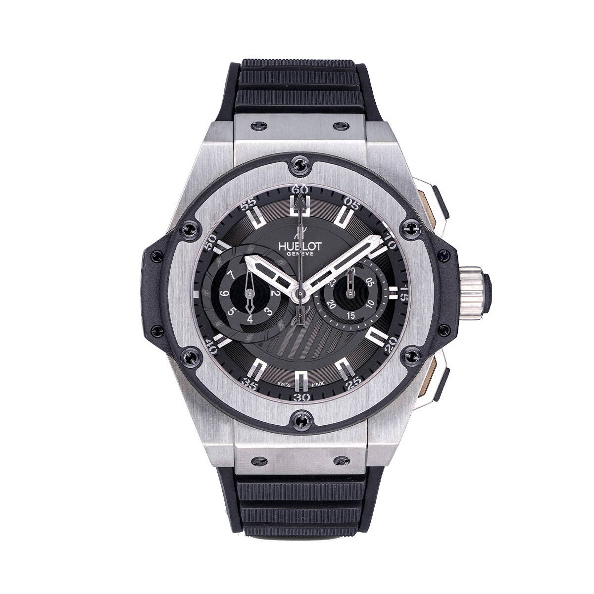 Купить элитные часы Hublot King Power Foudroyante Zirconium 715.ZX.1127.RX: в наличии в Москве!