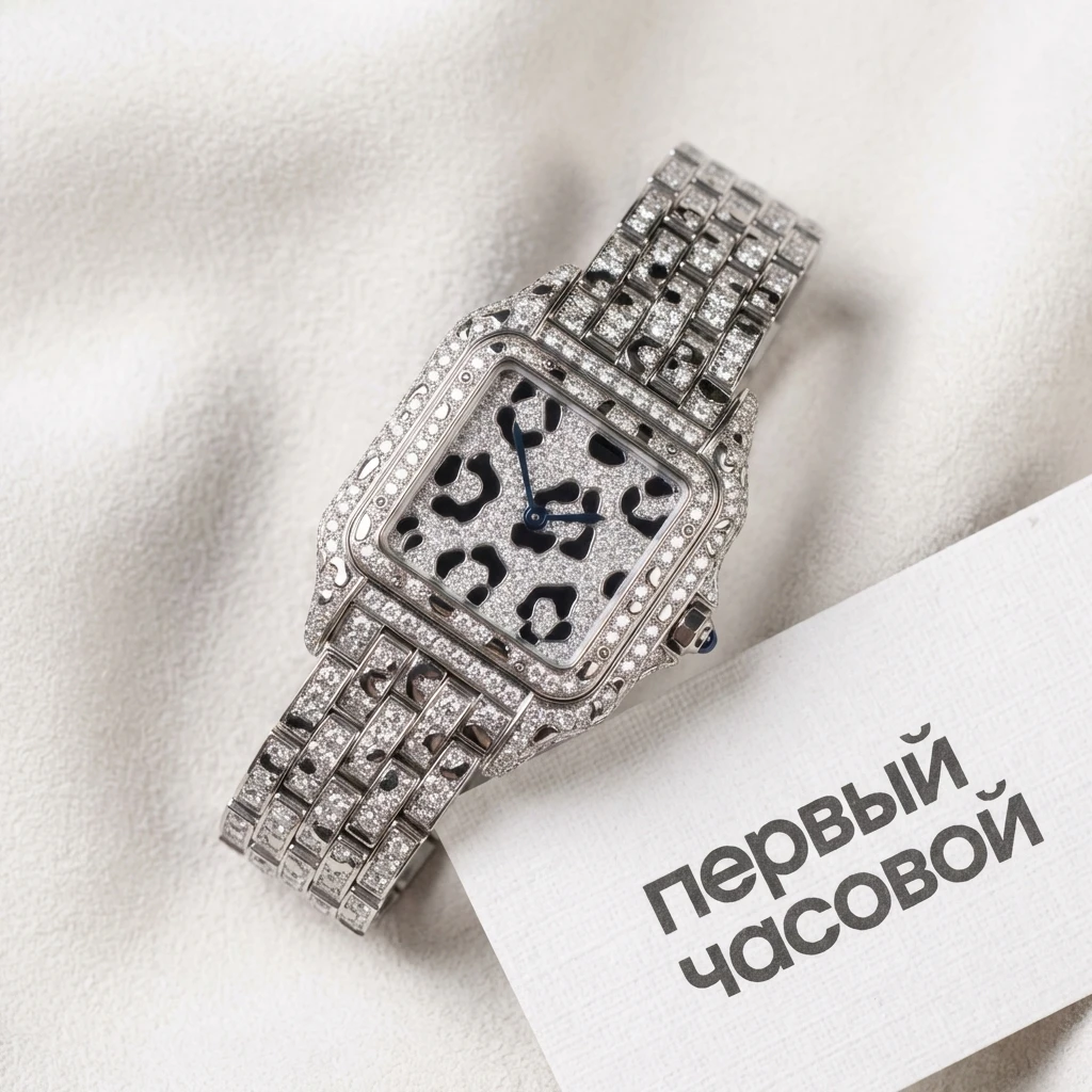 Купить элитные часы Cartier Cartier Panthere De Cartier Full Diamond Custom Hpi01096 WSPN0007 HPI01096: в наличии в Москве!