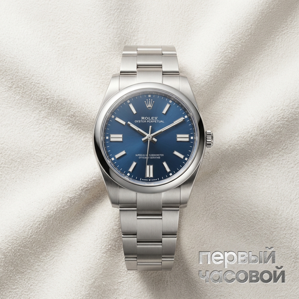 Rolex Oyster Perpetual 41Mm Blue Dial