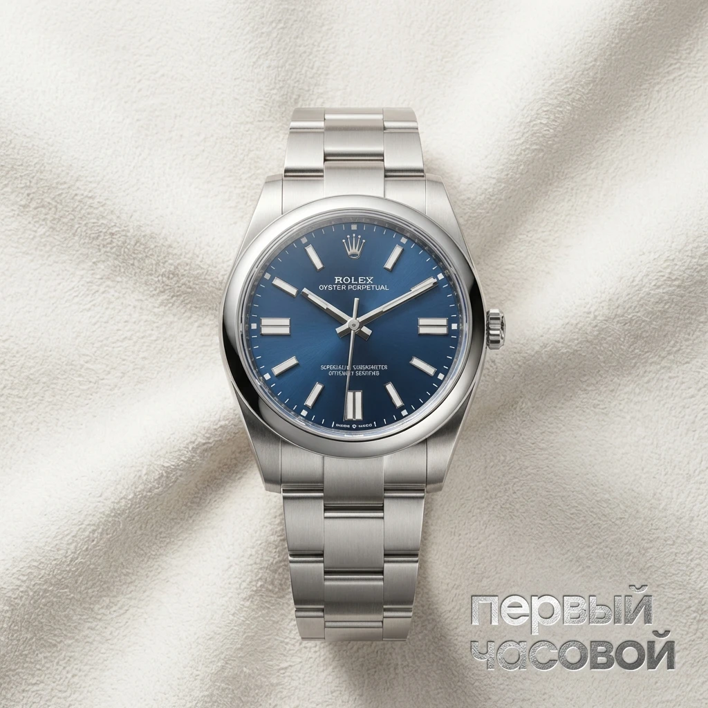 Rolex Oyster Perpetual 41Mm Blue Dial 124300-0003