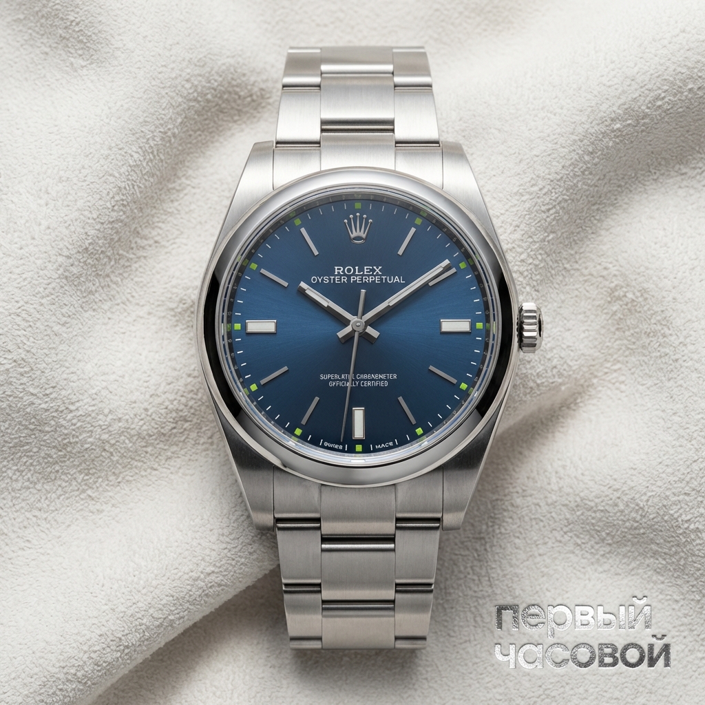Rolex Oyster Perpetual 39mm Blue Dial
