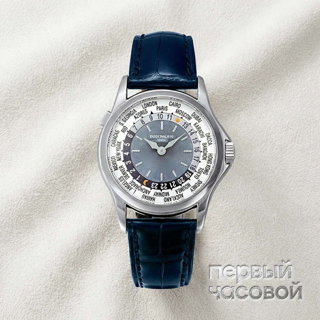 Купить элитные часы Patek Philippe World Time Platinum 5110P: в наличии в Москве!
