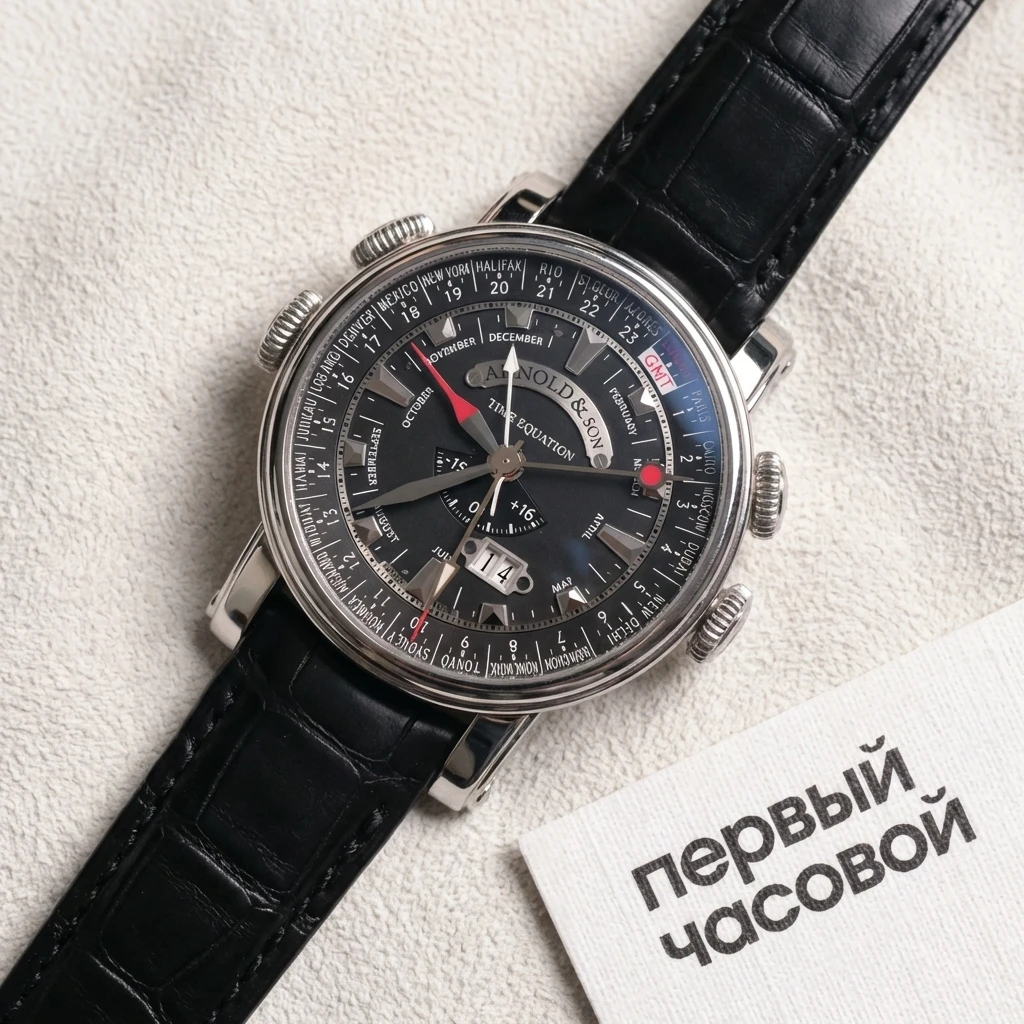Купить элитные часы Arnold &amp; Son Hornet World Timer Automatic 1H6AS.B05A.C79F: в наличии в Москве!