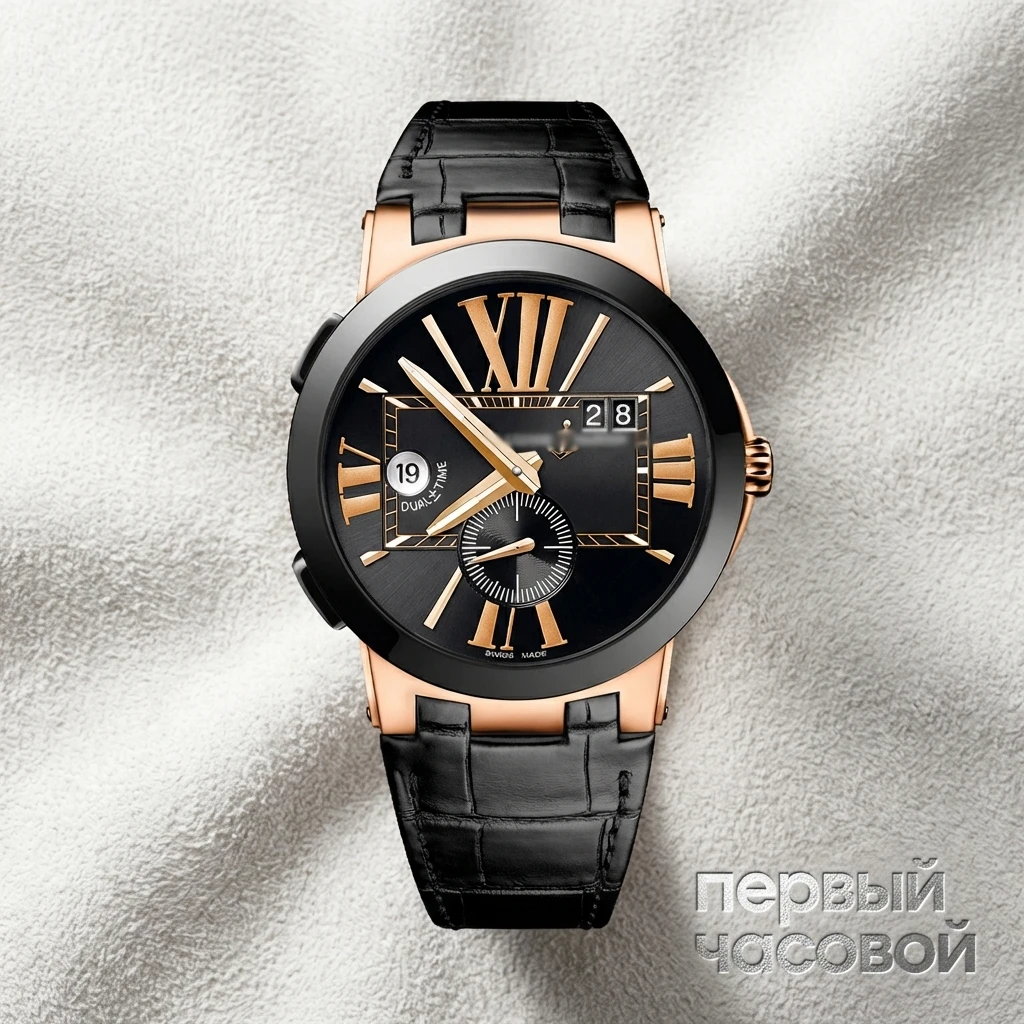 Купить элитные часы Ulysse N Executive Dual Time 246-00: в наличии в Москве!