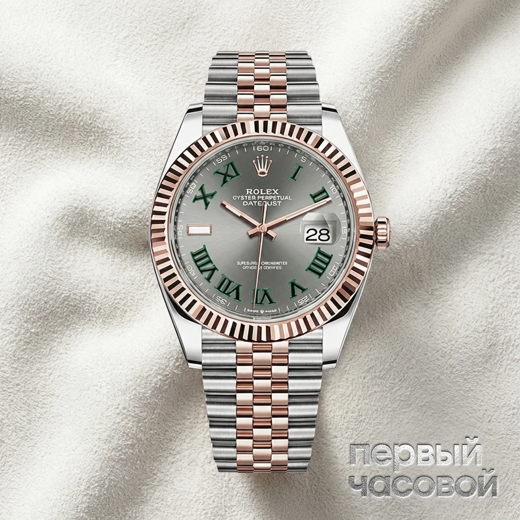 Купить элитные часы Rolex Datejust 41mm Wimbledon 126331: в наличии в Москве!