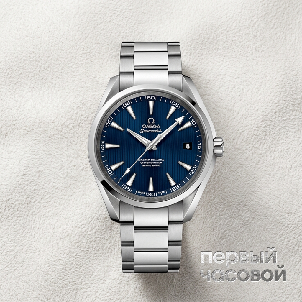 Omega Seamaster Aqua Terra 150M Blue Dial 41.5 Mm