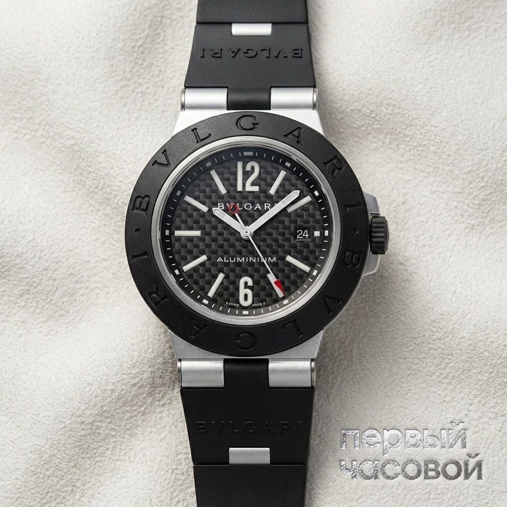 Купить элитные часы Bvlgari Diagono Aluminium AL40BTAVD-9: в наличии в Москве!