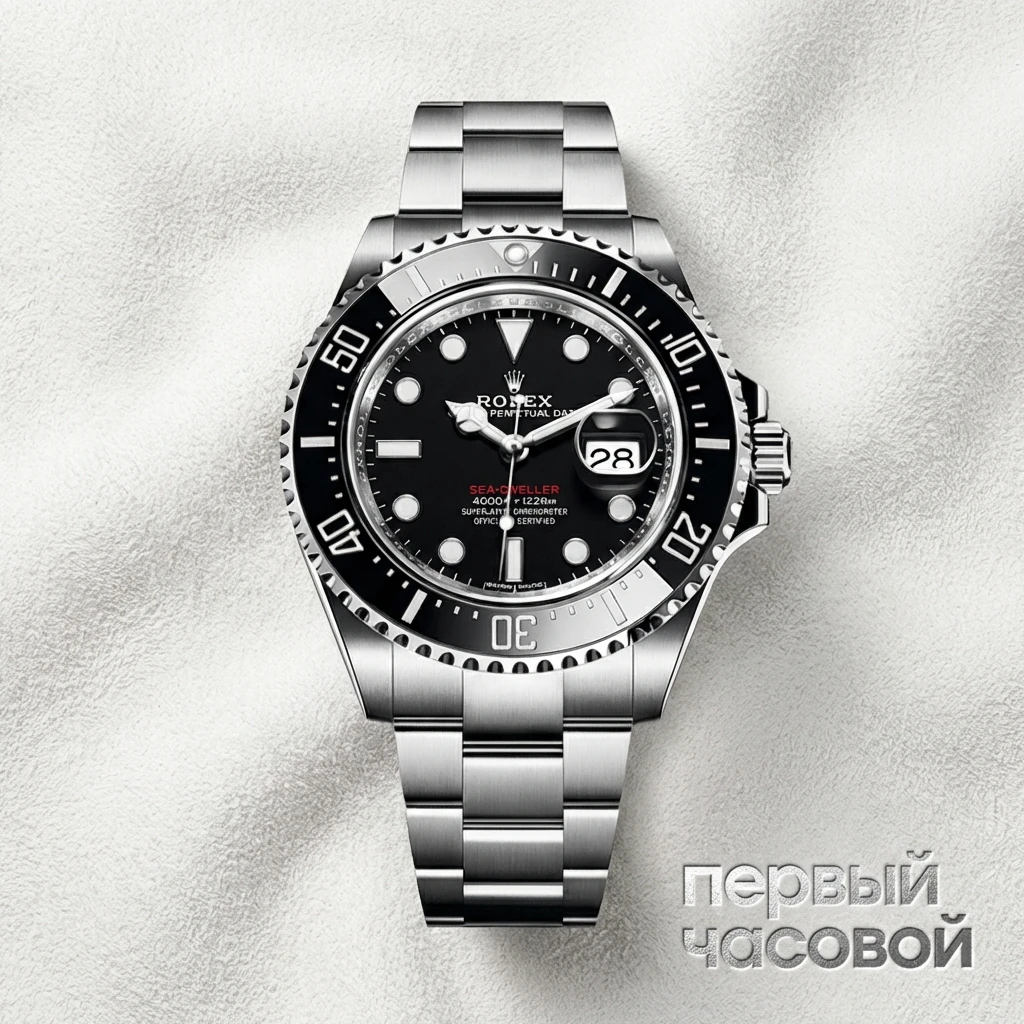 Купить элитные часы Rolex Sea Dweller Red Line 126600: в наличии в Москве!