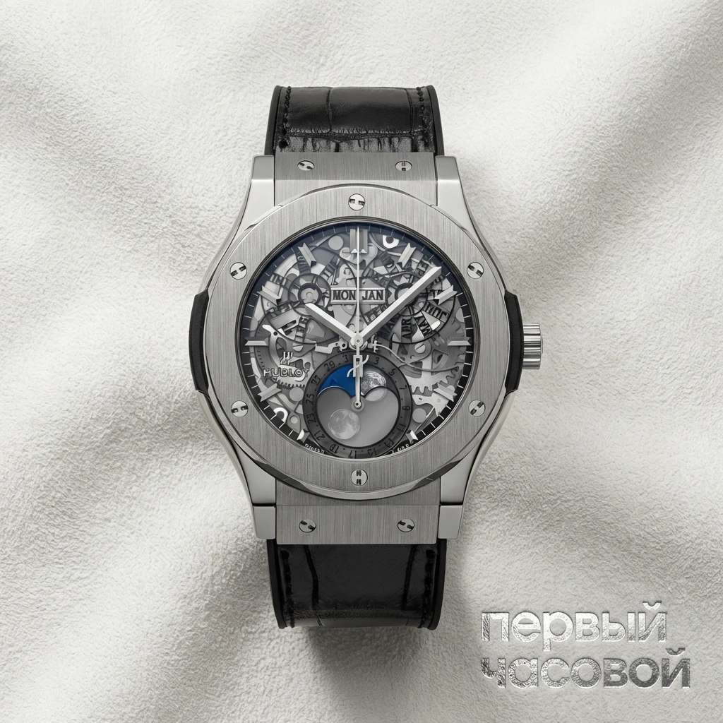 Hublot Classic Fusion Aerofusion Moonphase Black Magic 517.CX.0170.LR