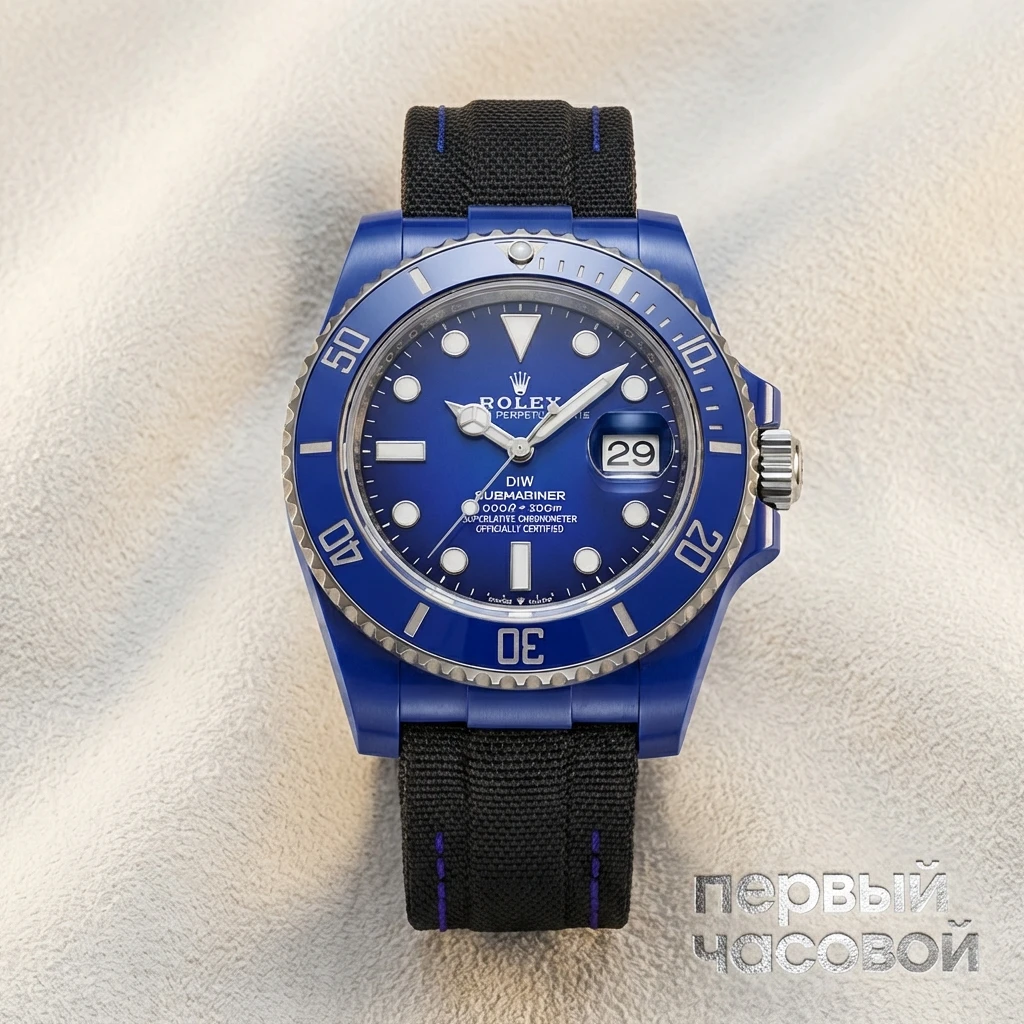 Купить элитные часы DiW Rolex Submariner Deep Blue : в наличии в Москве!