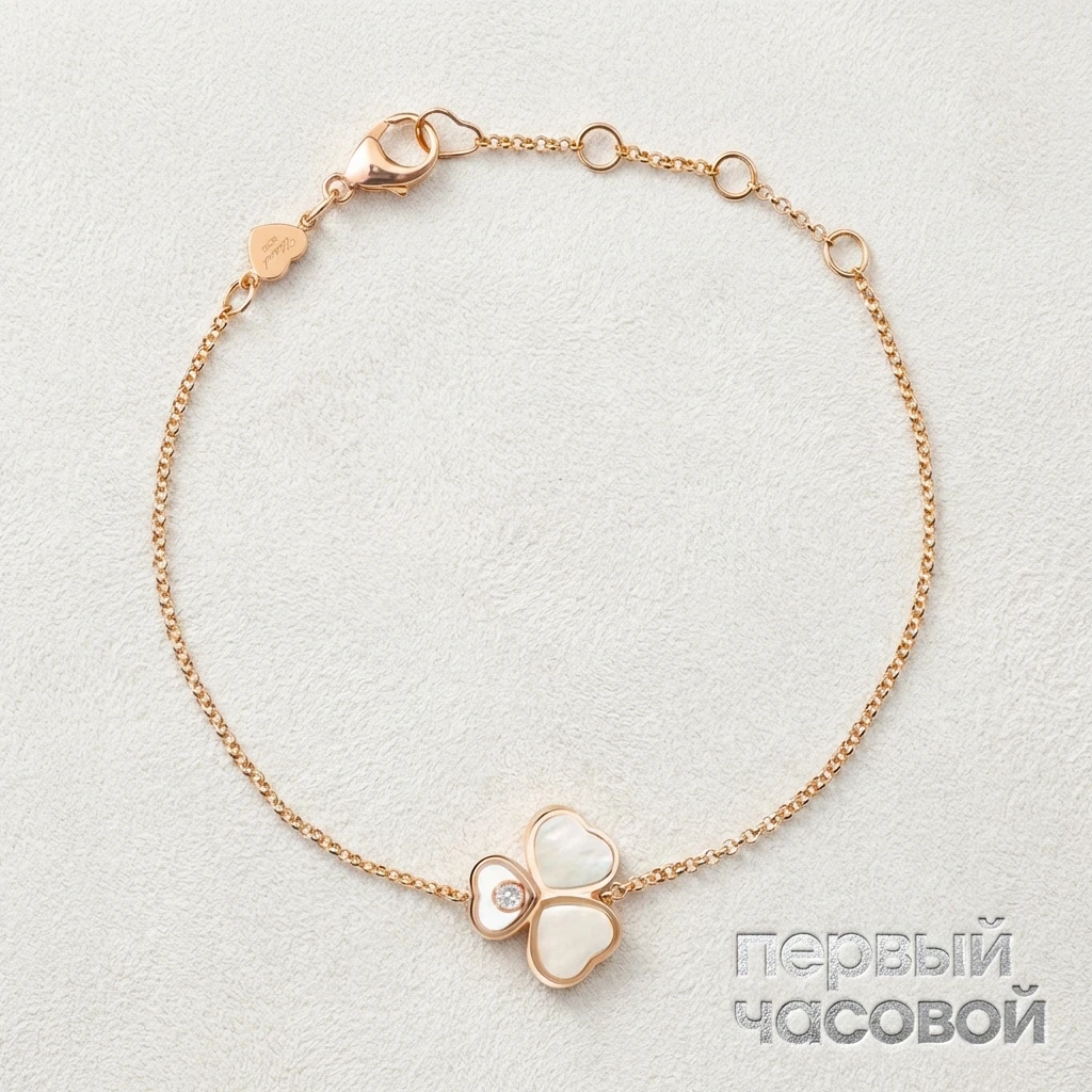 Купить украшение Chopard Браслет Happy Hearts Wings 85A083-5031: в наличии в Москве!