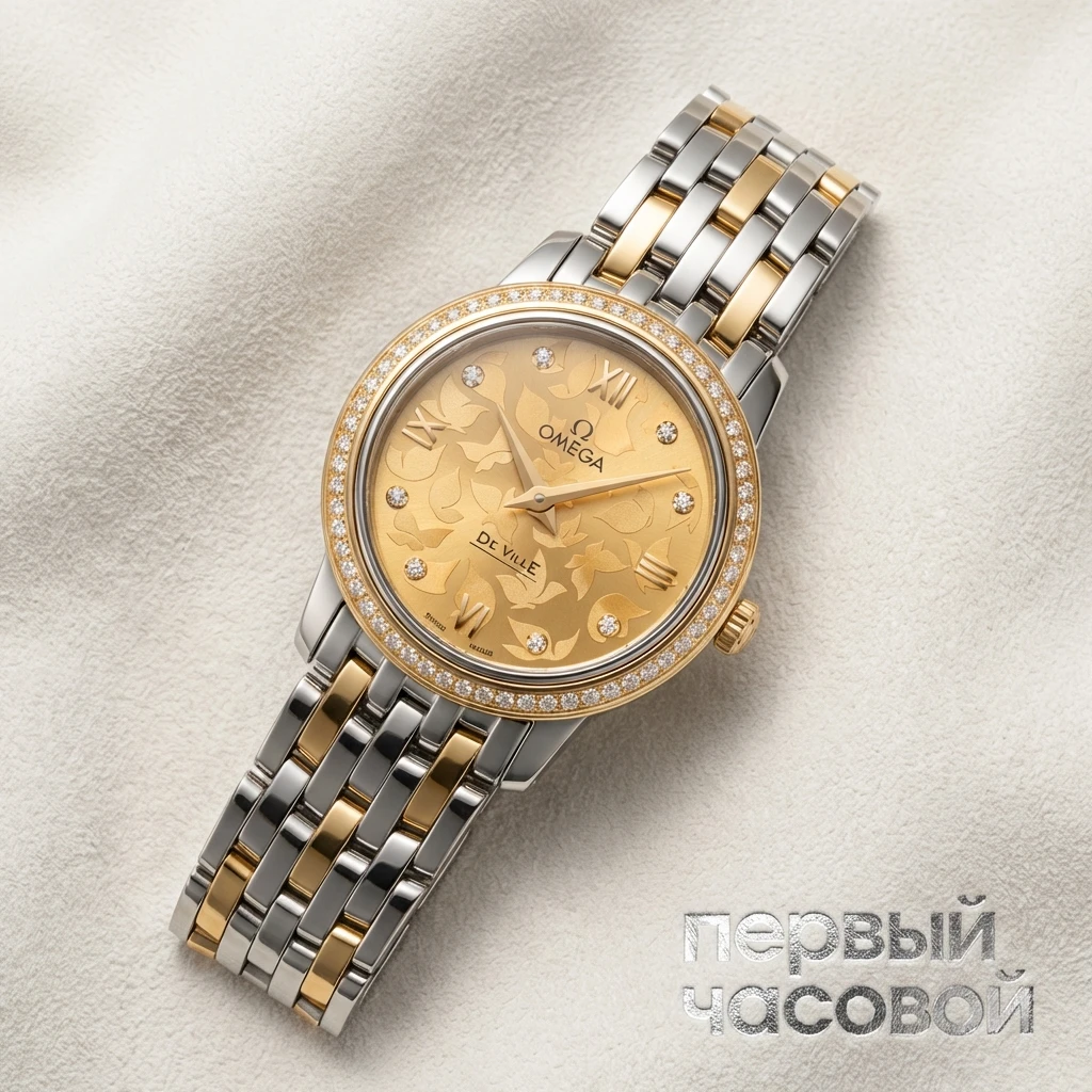 Купить элитные часы Omega De Ville Prestige Quartz 27.4 mm 424.25.27.60.58.002: в наличии в Москве!