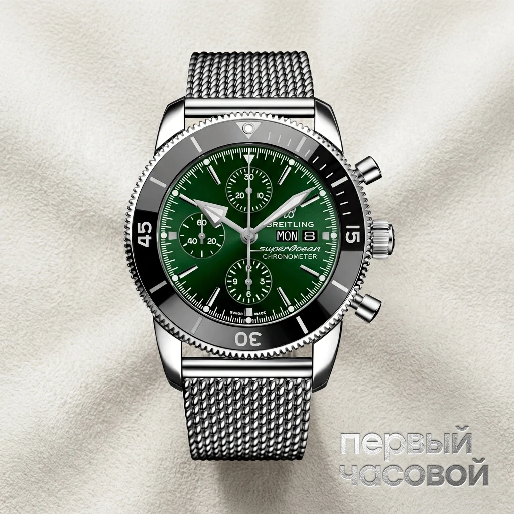 Купить элитные часы Breitling Superocean Heritage Chronograph 44 A13313121L1A1: в наличии в Москве!