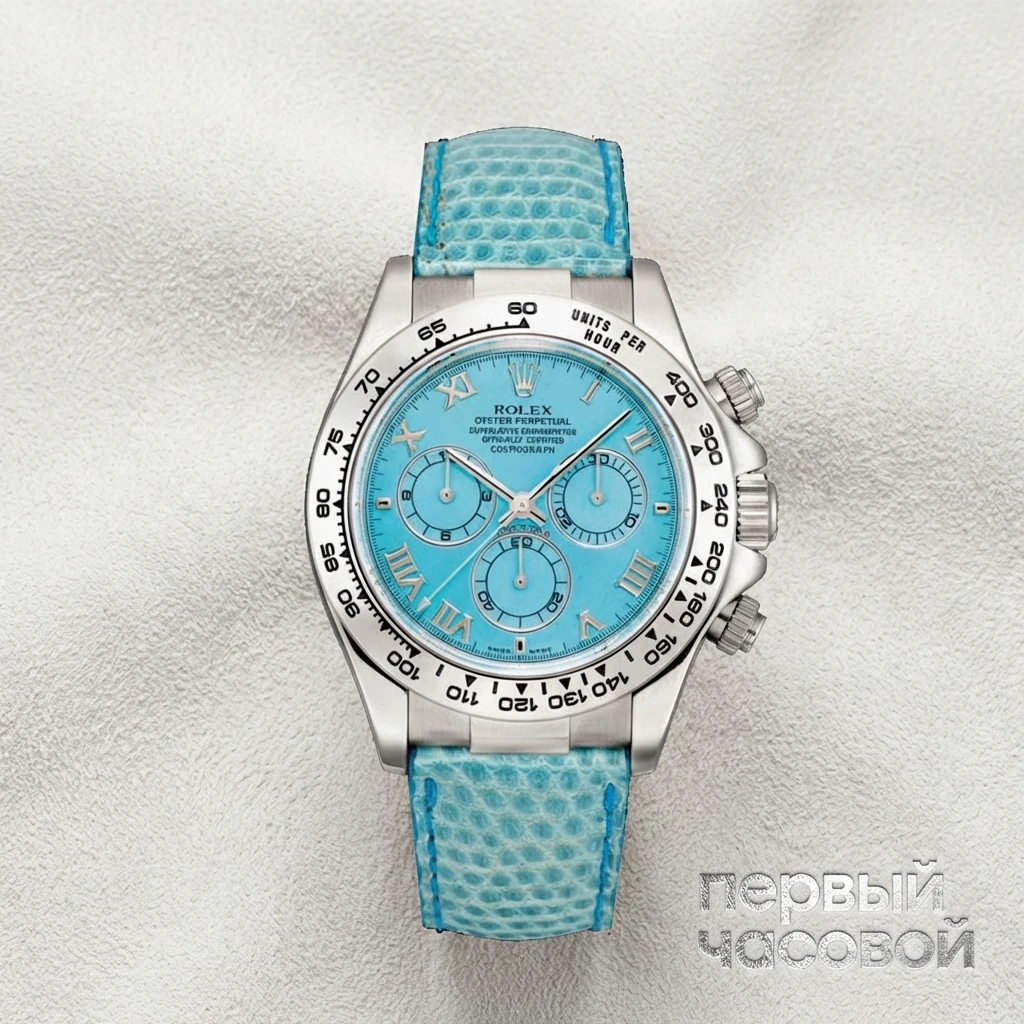 Rolex Daytona Turquoise "Daytona Beach" White Gold 40 mm 116519