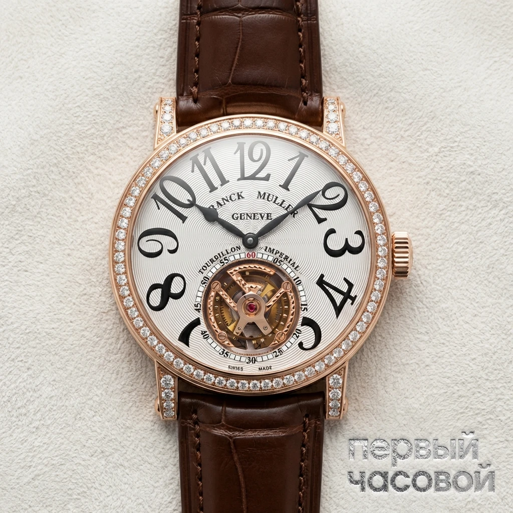 Купить элитные часы Franck Muller Mens Collection Round 7008 T D: в наличии в Москве!