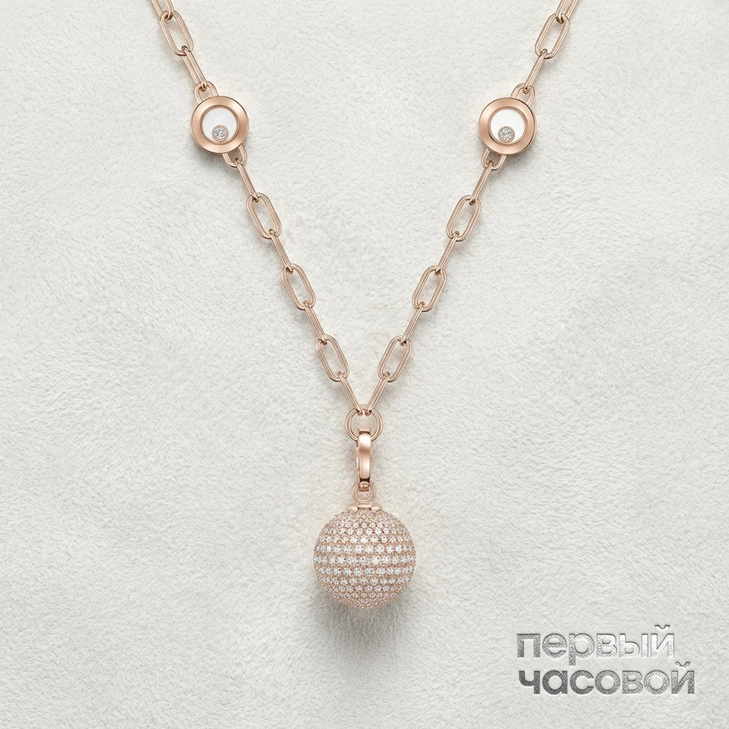 Купить украшение Chopard Happy Diamonds Planet 79A619-5901: в наличии в Москве!