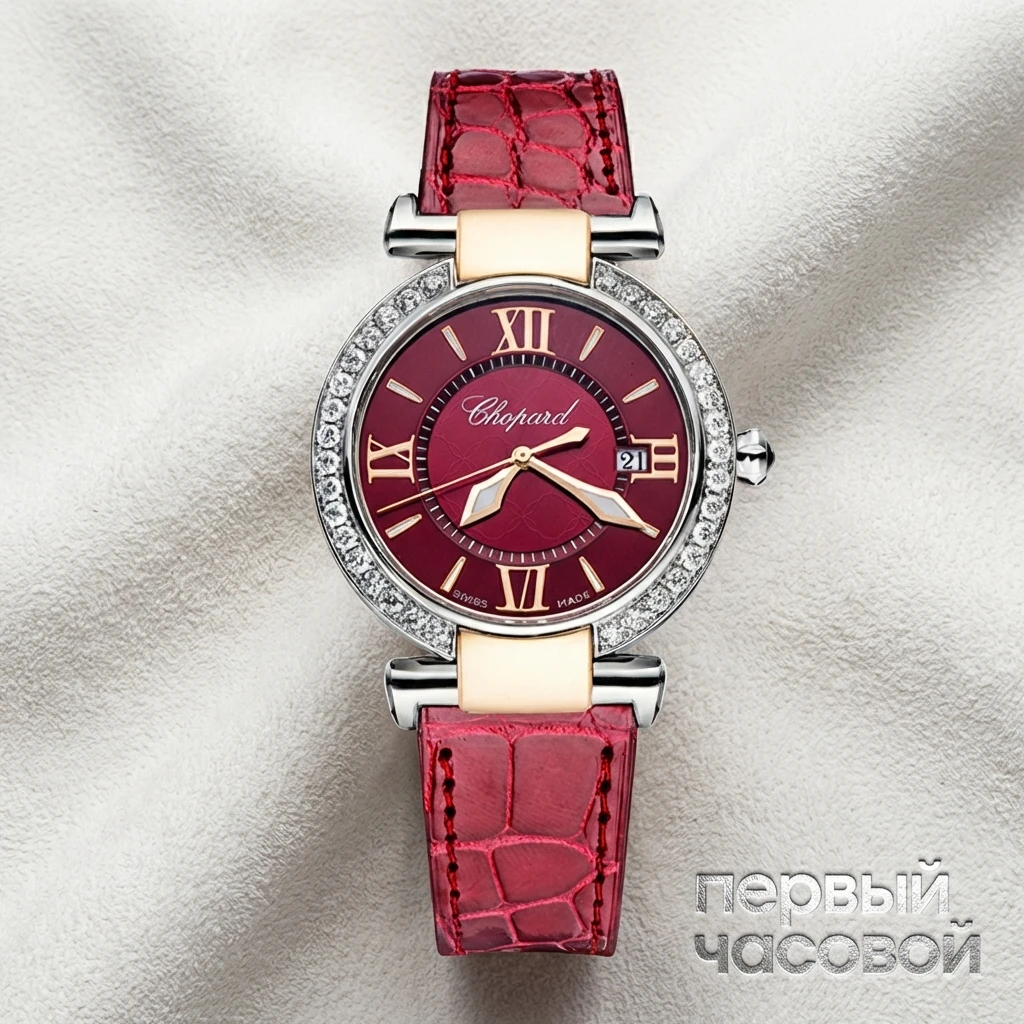 Купить элитные часы Chopard Imperiale Quartz 36mm Diamonds 388532-6015 FIX: в наличии в Москве!